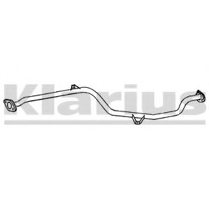 Труба выхлопного газа KLARIUS 150277