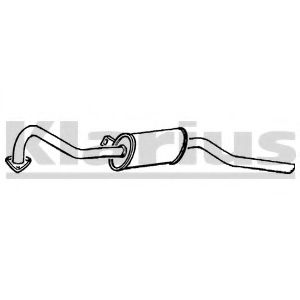 Глушитель выхлопных газов конечный BOSAL 100302