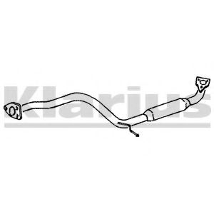 Средний глушитель выхлопных газов KLARIUS 230080