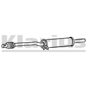 Средний глушитель выхлопных газов KLARIUS 230304