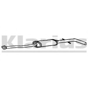 Средний глушитель выхлопных газов KLARIUS 240002