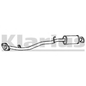 Средний глушитель выхлопных газов KLARIUS 240166