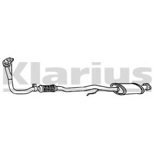 Предглушитель выхлопных газов KLARIUS 240275