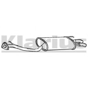Глушитель выхлопных газов конечный KLARIUS 240528