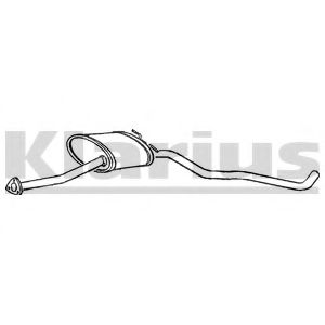 Средний глушитель выхлопных газов KLARIUS 250127