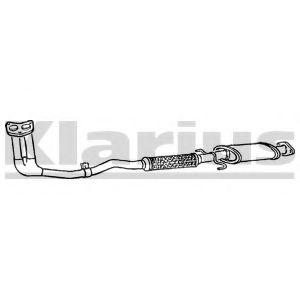 Предглушитель выхлопных газов KLARIUS 250232