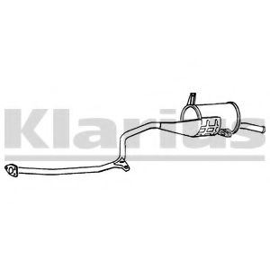 Глушитель выхлопных газов конечный KLARIUS 260066
