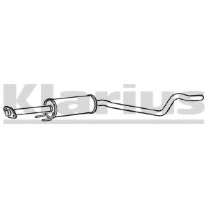 Средний глушитель выхлопных газов KLARIUS 260200