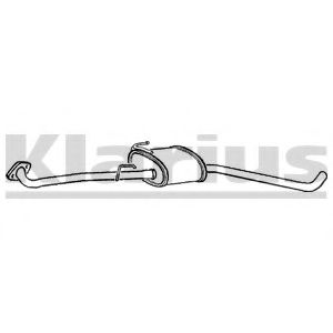 Средний глушитель выхлопных газов KLARIUS 260504