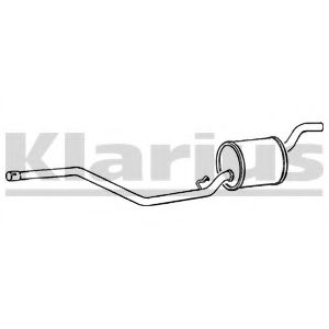 Средний глушитель выхлопных газов KLARIUS 260600