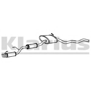 Средний глушитель выхлопных газов KLARIUS 270094