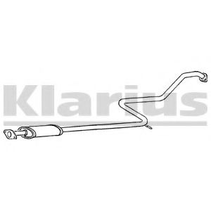 Средний глушитель выхлопных газов KLARIUS 270389
