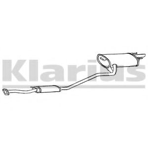 Глушитель выхлопных газов конечный KLARIUS 270505