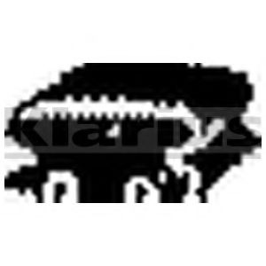 Кронштейн, система выпуска ОГ KLARIUS 420105