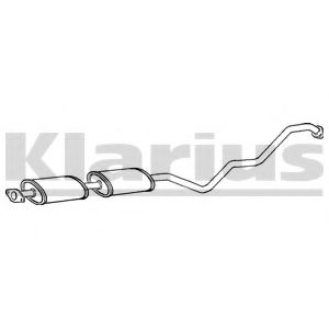 Средний глушитель выхлопных газов KLARIUS 270606