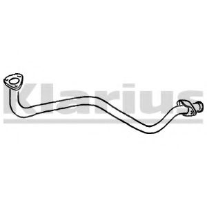 Труба выхлопного газа WALKER 13914