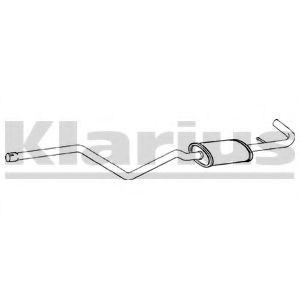 Средний глушитель выхлопных газов KLARIUS BM392V
