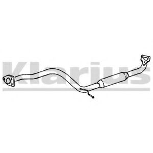 Средний глушитель выхлопных газов KLARIUS CL77H