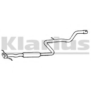 Средний глушитель выхлопных газов KLARIUS DN292D