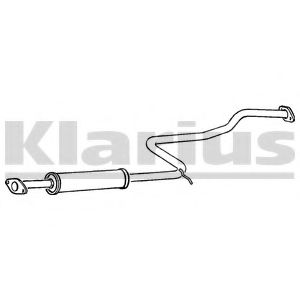 Средний глушитель выхлопных газов KLARIUS DN417V
