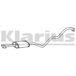 Средний глушитель выхлопных газов KLARIUS DN595H