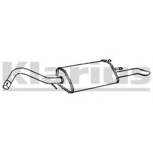 Глушитель выхлопных газов конечный KLARIUS FE646J