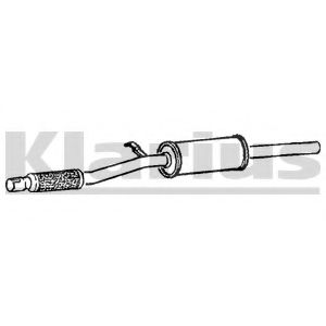Средний глушитель выхлопных газов KLARIUS FT499D