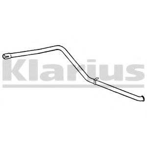 Труба выхлопного газа KLARIUS FT572W