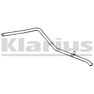 Труба выхлопного газа KLARIUS FT580J