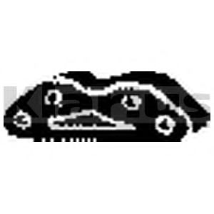 Кронштейн, глушитель KLARIUS FTR20