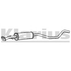 Средний глушитель выхлопных газов KLARIUS GM112L