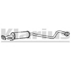 Средний глушитель выхлопных газов KLARIUS GM260V
