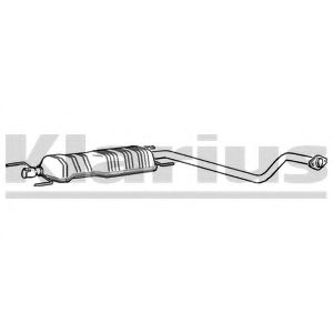 Средний глушитель выхлопных газов KLARIUS GM483Q