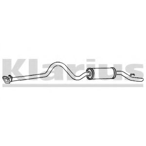 Глушитель выхлопных газов конечный KLARIUS LR148E