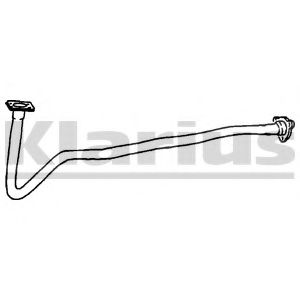 Труба выхлопного газа WALKER 03357