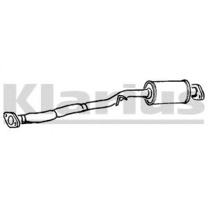 Средний глушитель выхлопных газов WALKER 09469