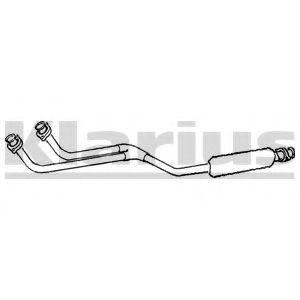 Предглушитель выхлопных газов WALKER 17482