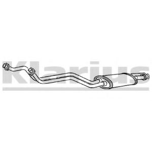 Предглушитель выхлопных газов WALKER 18789