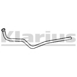 Труба выхлопного газа KLARIUS MZ47T