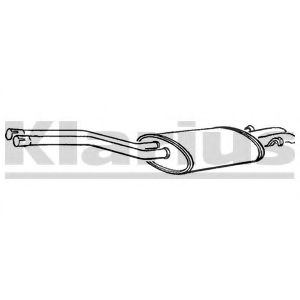 Глушитель выхлопных газов конечный BOSAL 175133