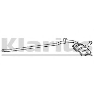 Средний глушитель выхлопных газов KLARIUS RN276W