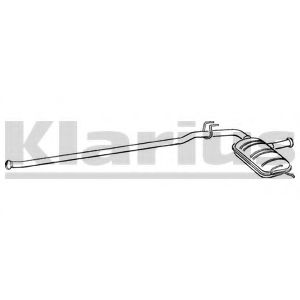 Средний глушитель выхлопных газов KLARIUS RN292X
