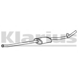 Средний глушитель выхлопных газов KLARIUS RN670Q