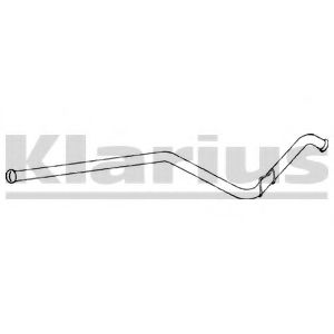 Труба выхлопного газа KLARIUS RN768X