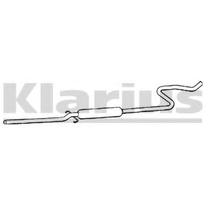 Средний глушитель выхлопных газов KLARIUS RR135W
