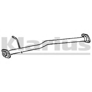 Труба выхлопного газа KLARIUS SZ44T