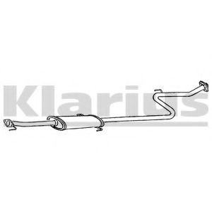 Средний глушитель выхлопных газов WALKER 13309