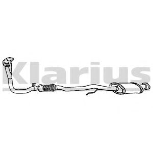 Предглушитель выхлопных газов WALKER 14336