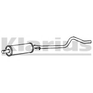 Средний глушитель выхлопных газов KLARIUS VL387X