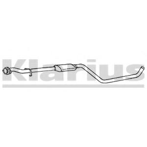 Средний глушитель выхлопных газов KLARIUS VO228V